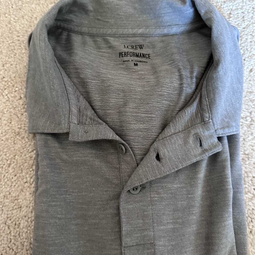 J. Crew Men’s performance polo
